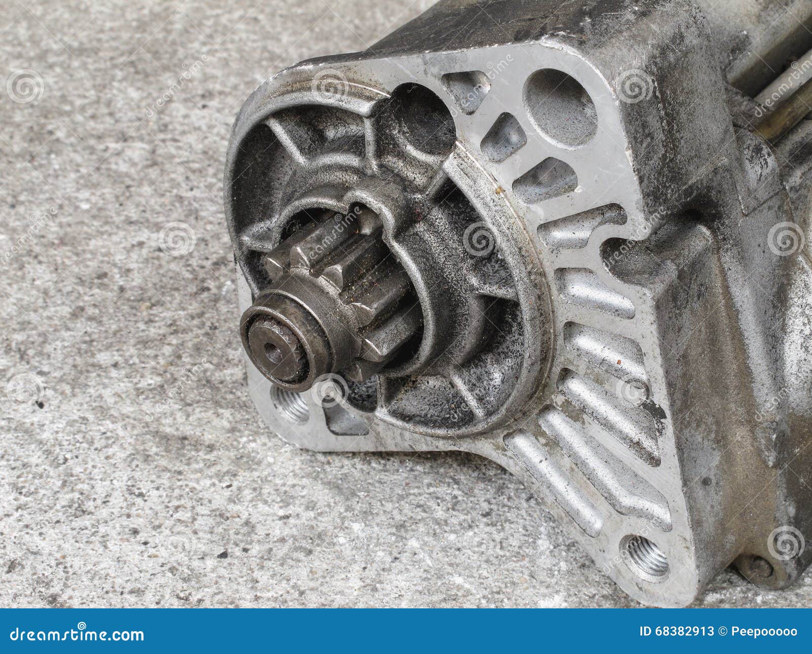 Starter gear stock image. Image of objects, power, combustion 68382913