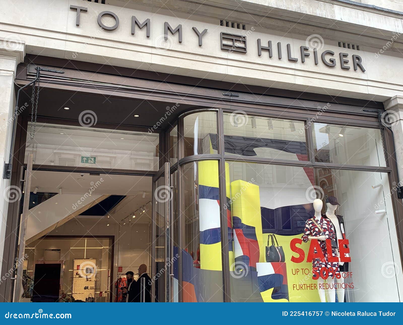Tommy Hilfiger Clothing Store Regent Street London Editorial Photography Image of career, clothing: 225416757
