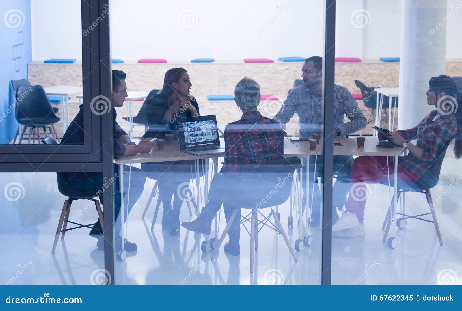 startup business team on meeting at modern office