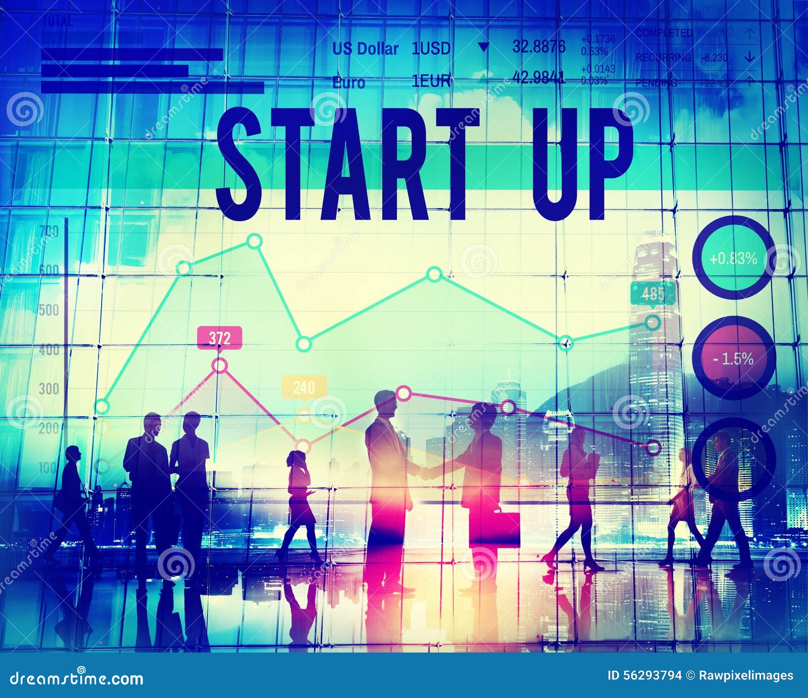 Startup Growth Success New Business Concept Stock Photo - Image: 56293794