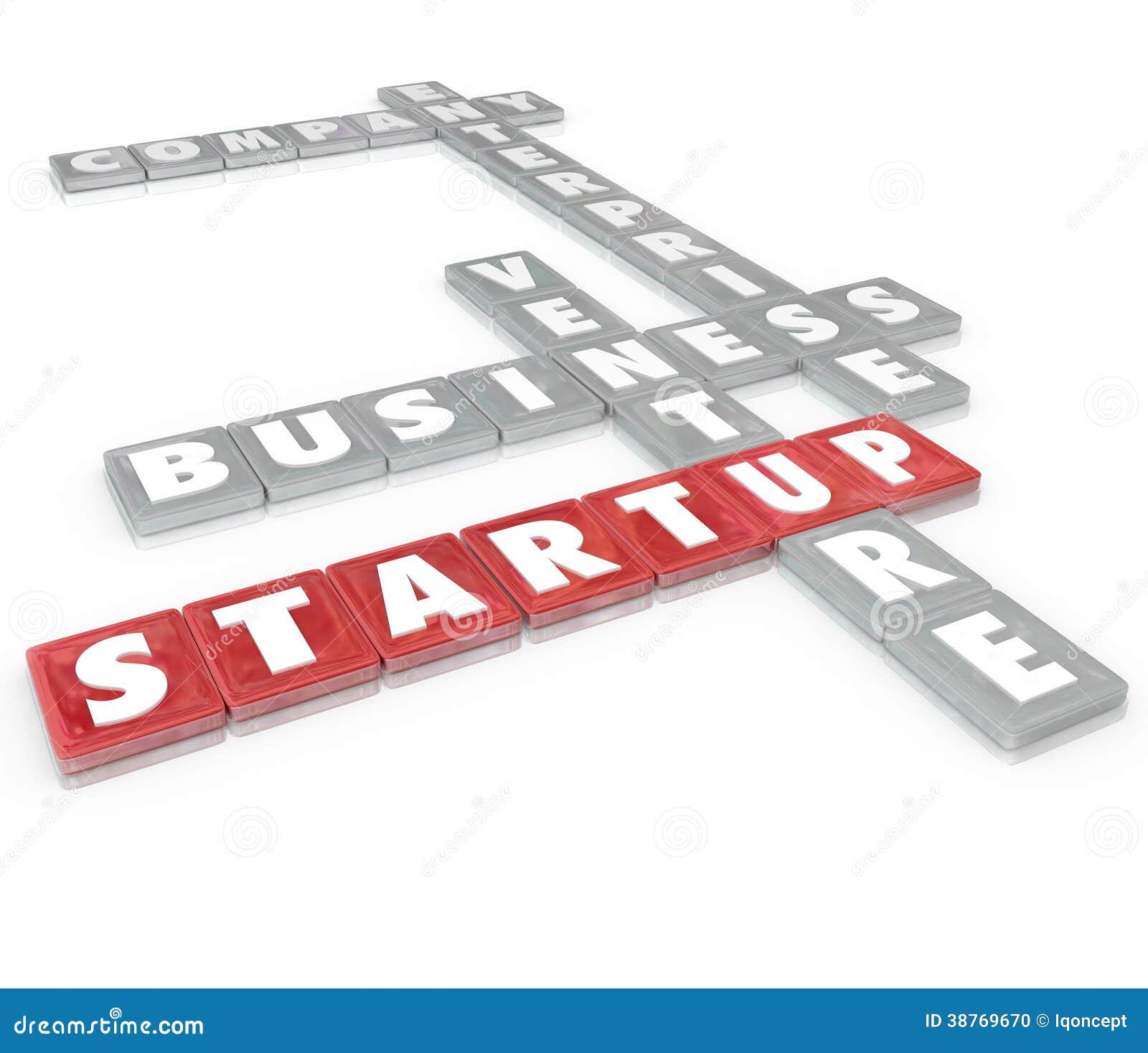 startup word tiles business company enterprise