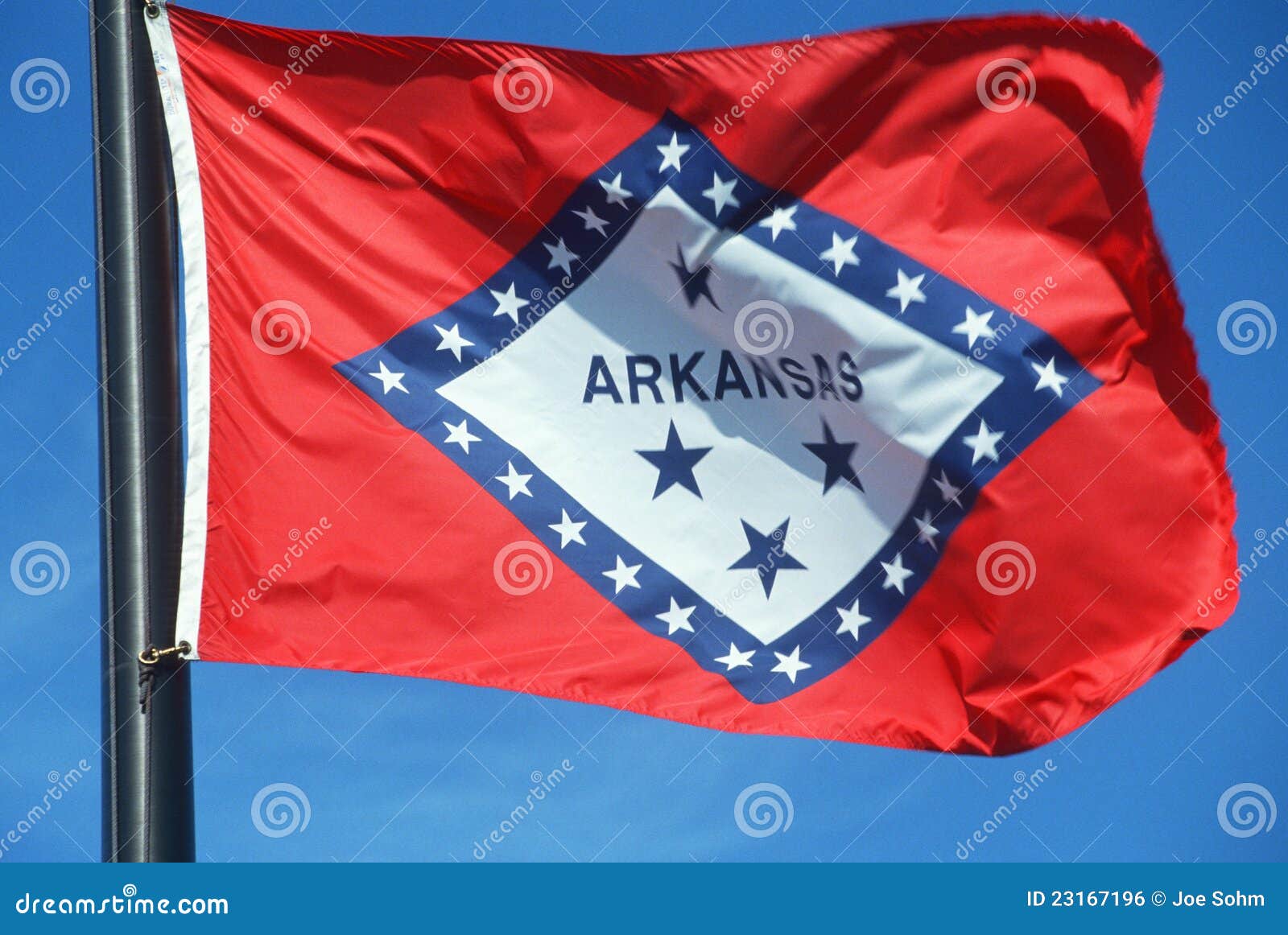 State Flag Of Arkansas Stock Photo Image Of North Motifs 23167196