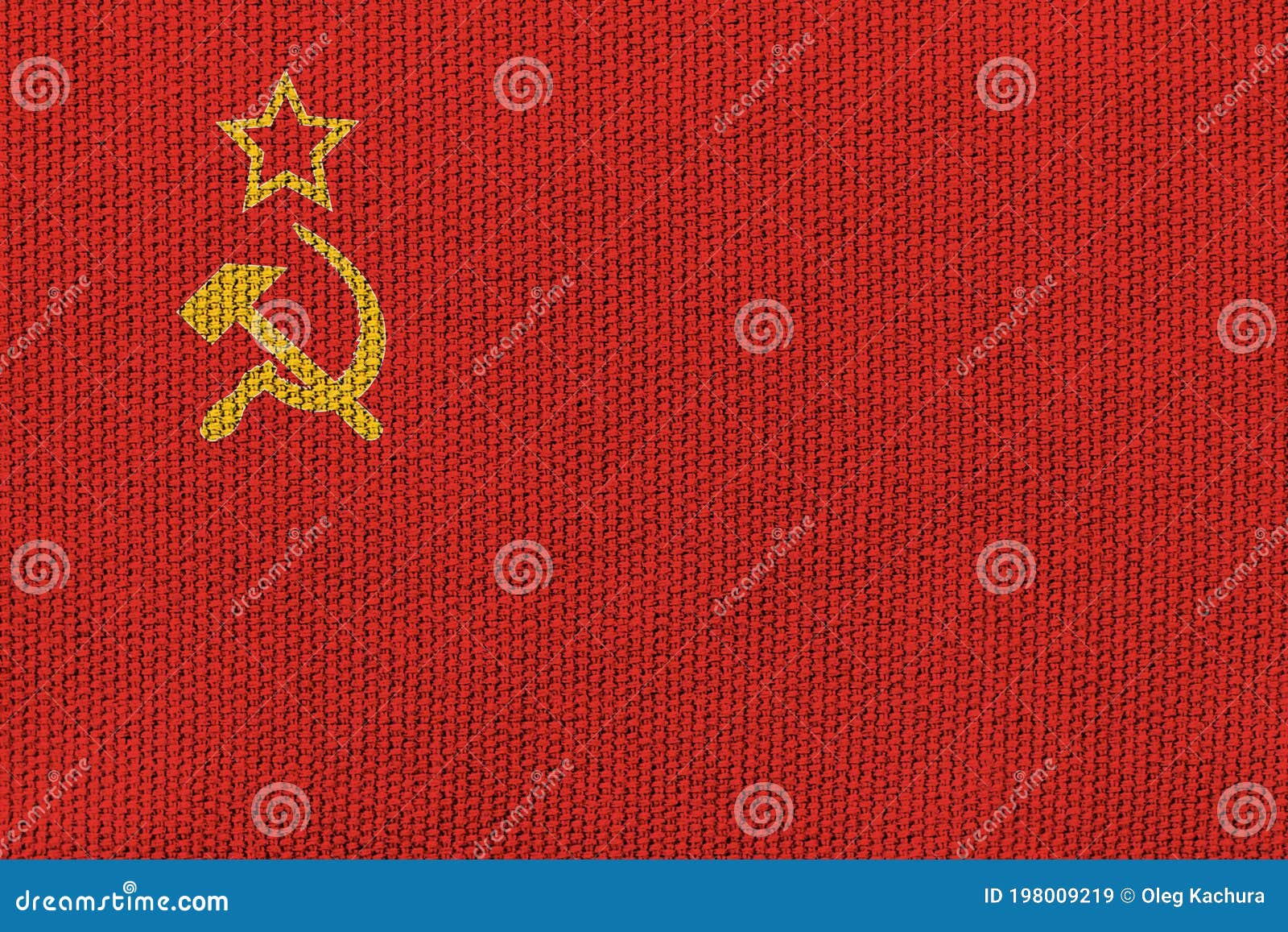 Union Of Soviet Socialist Republics Map With Flag - Outline Of A State ...