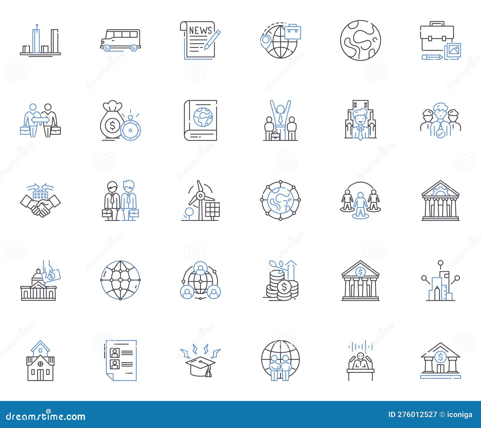 state regime line icons collection. dictatorship, oligarchy, autocracy, totalitarianism, authoritarianism, junta