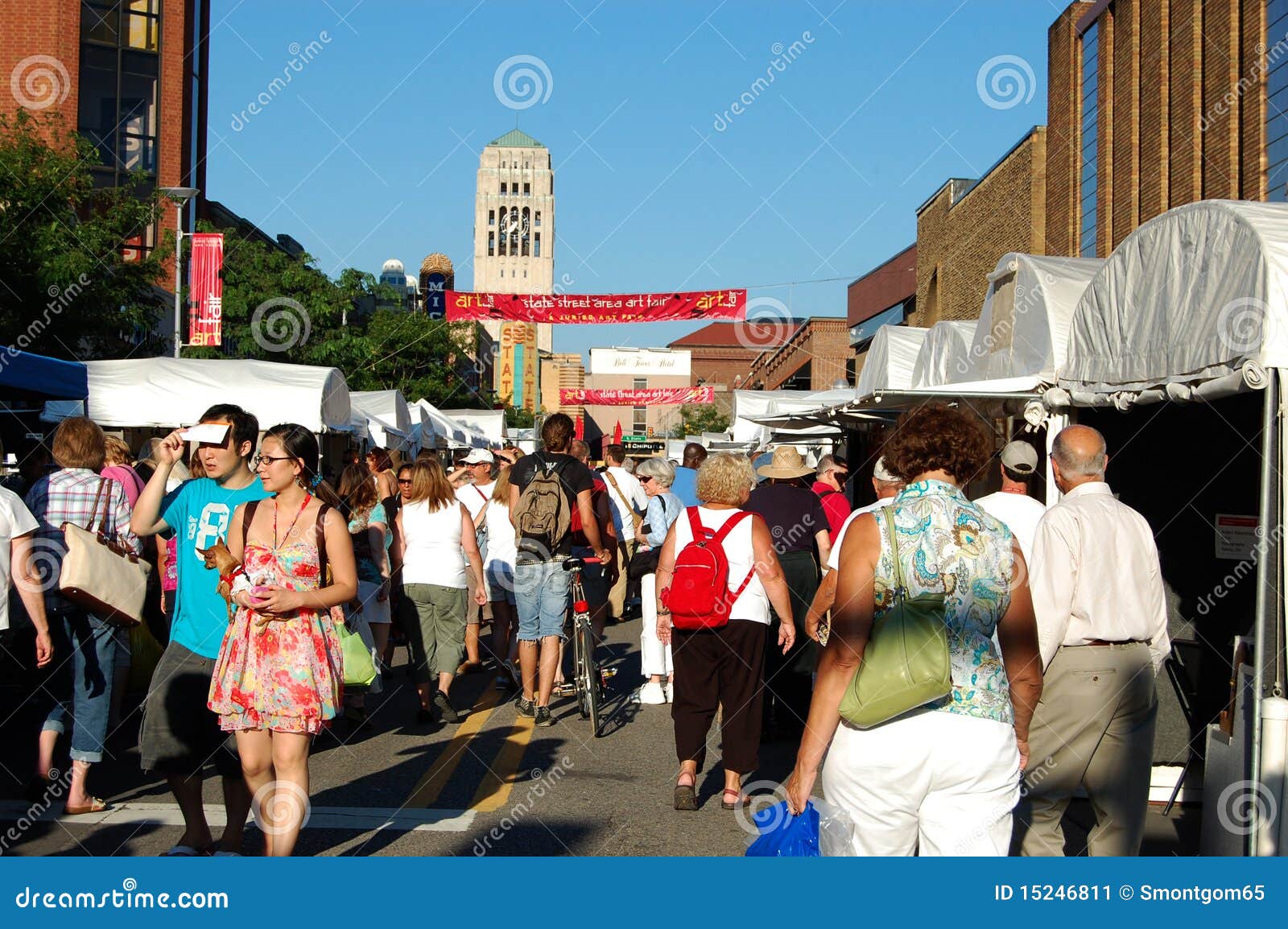 State Street Area Art Fair, Ann Arbor Editorial Photo Image of