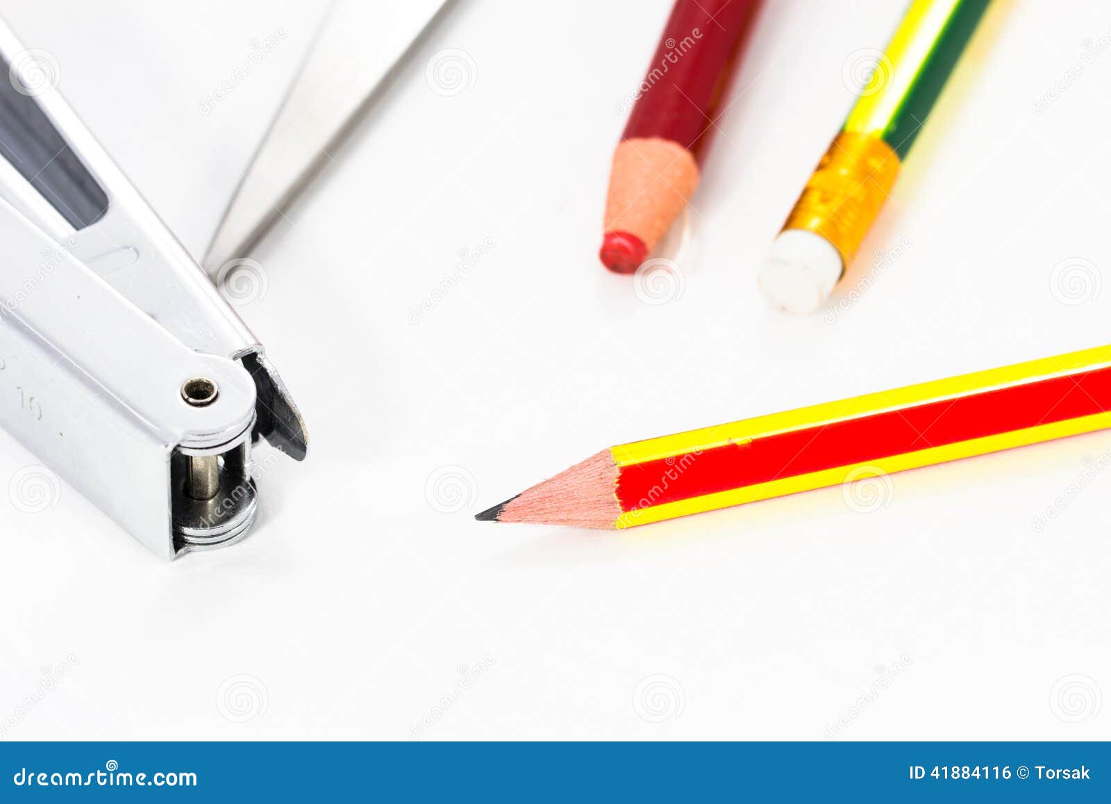 Stationery stock photo. Image of business, marker, equipment 41884116