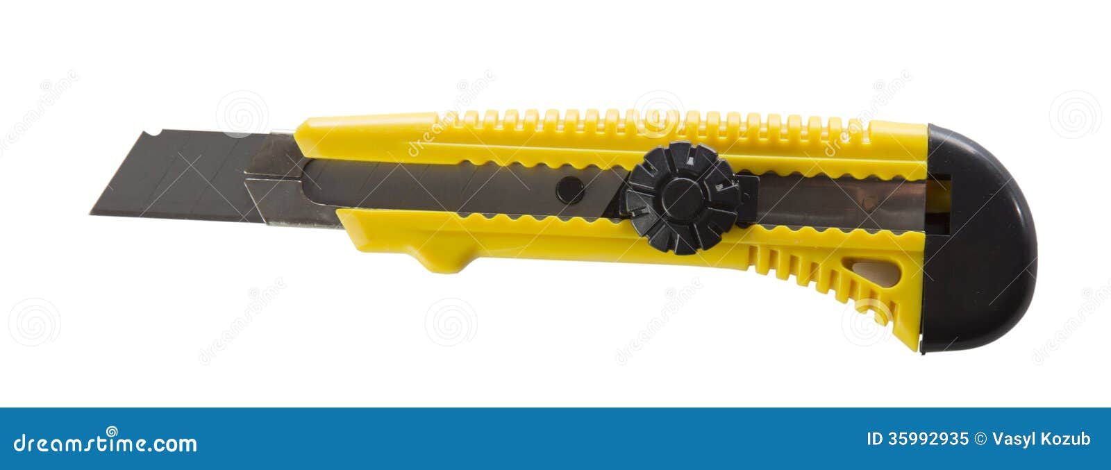 Stationery knife stock image. Image of iron, isolated 35992935