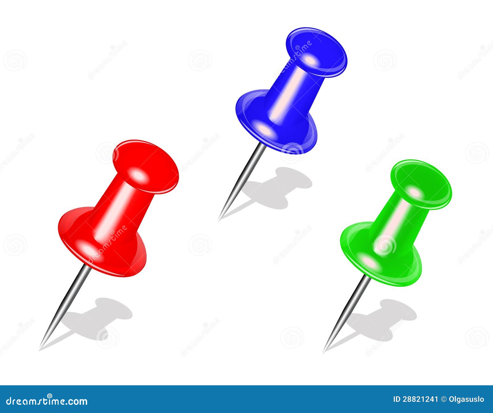Stationery Pin Stock Image Image 28821241