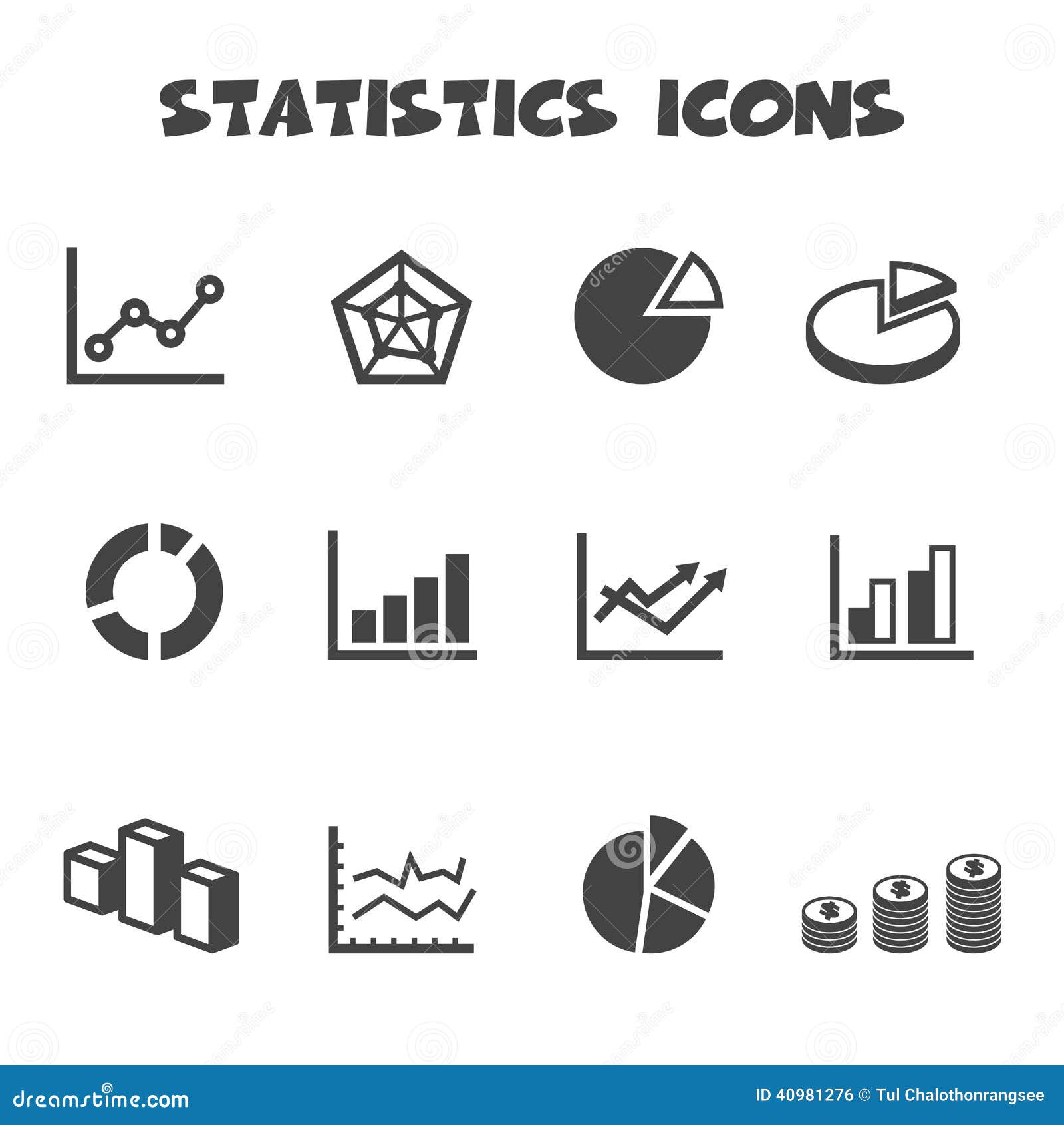 statistics icons