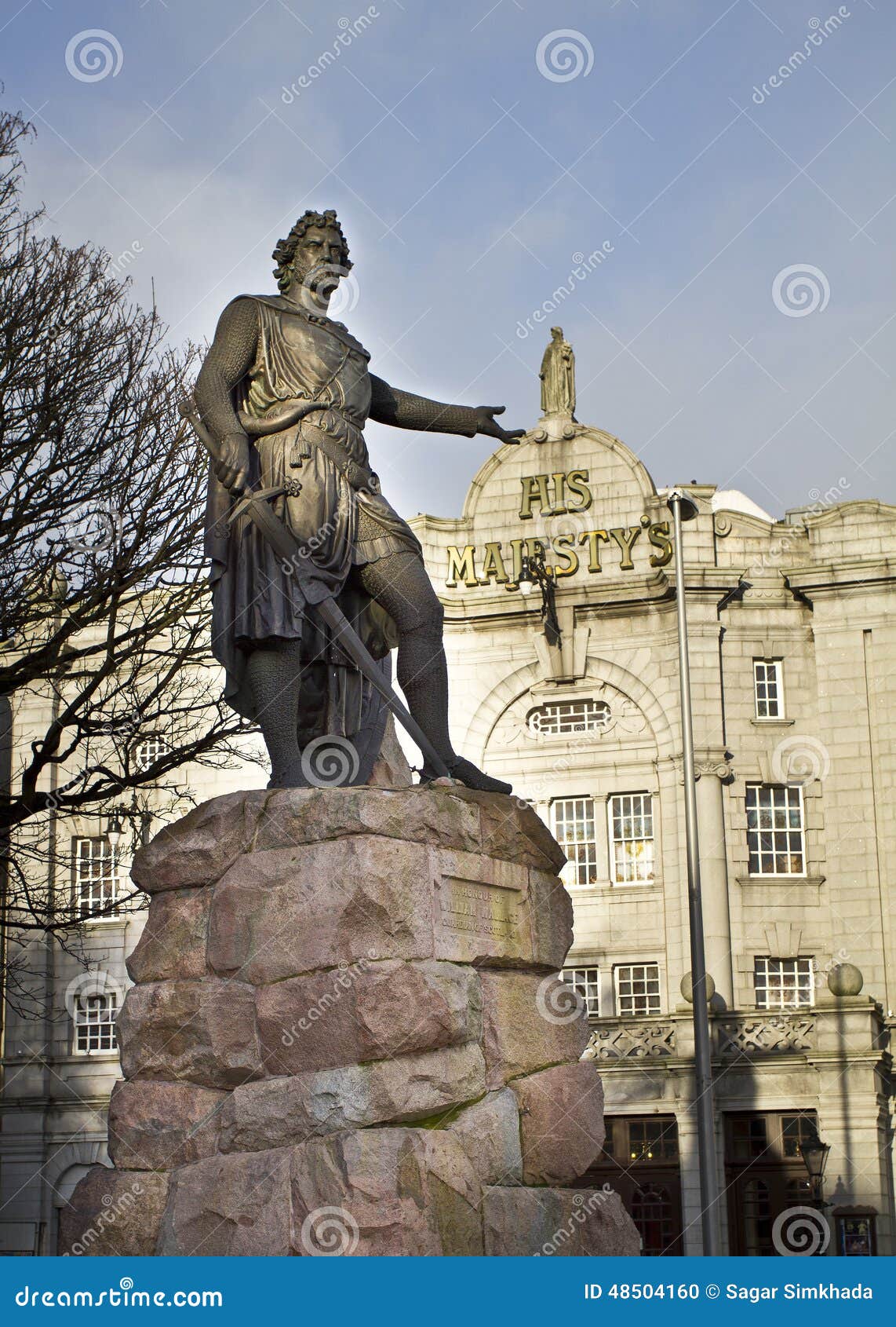 Statua del Cavaliere Scozzese Sir William Wallace