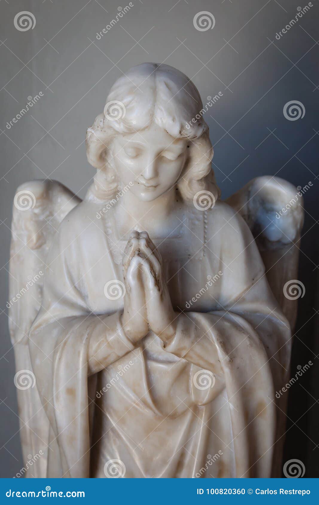 Angel Statue stock photo. Image of angel, wings, religious 100820360