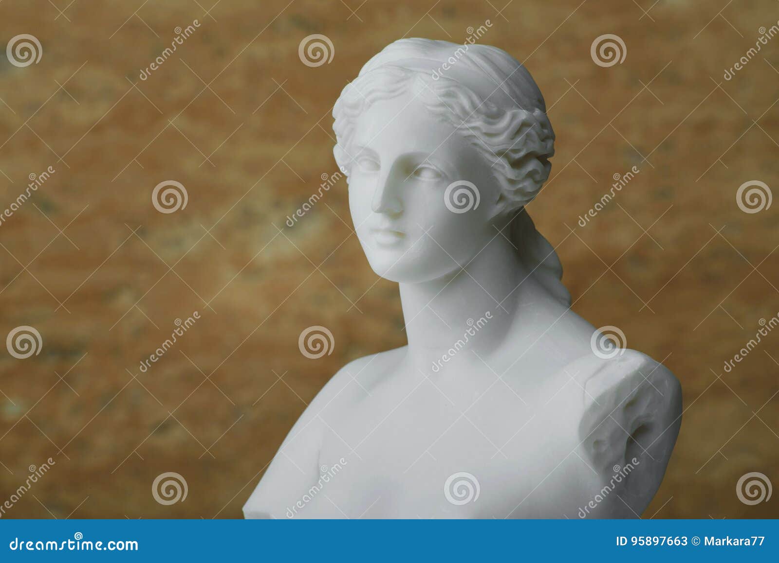 Statue of Aphrodite,ancient Greek God of Beauty. Stock Image Image of
