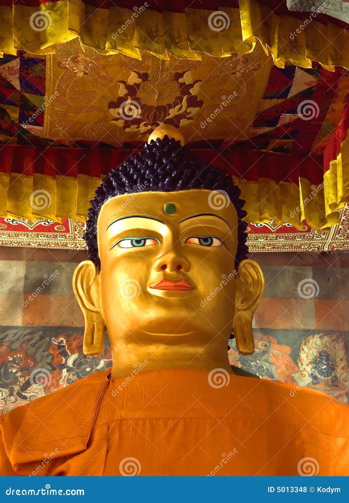 Statue of buddha stock photo. Image of peace, bodhik, clothing 5013348