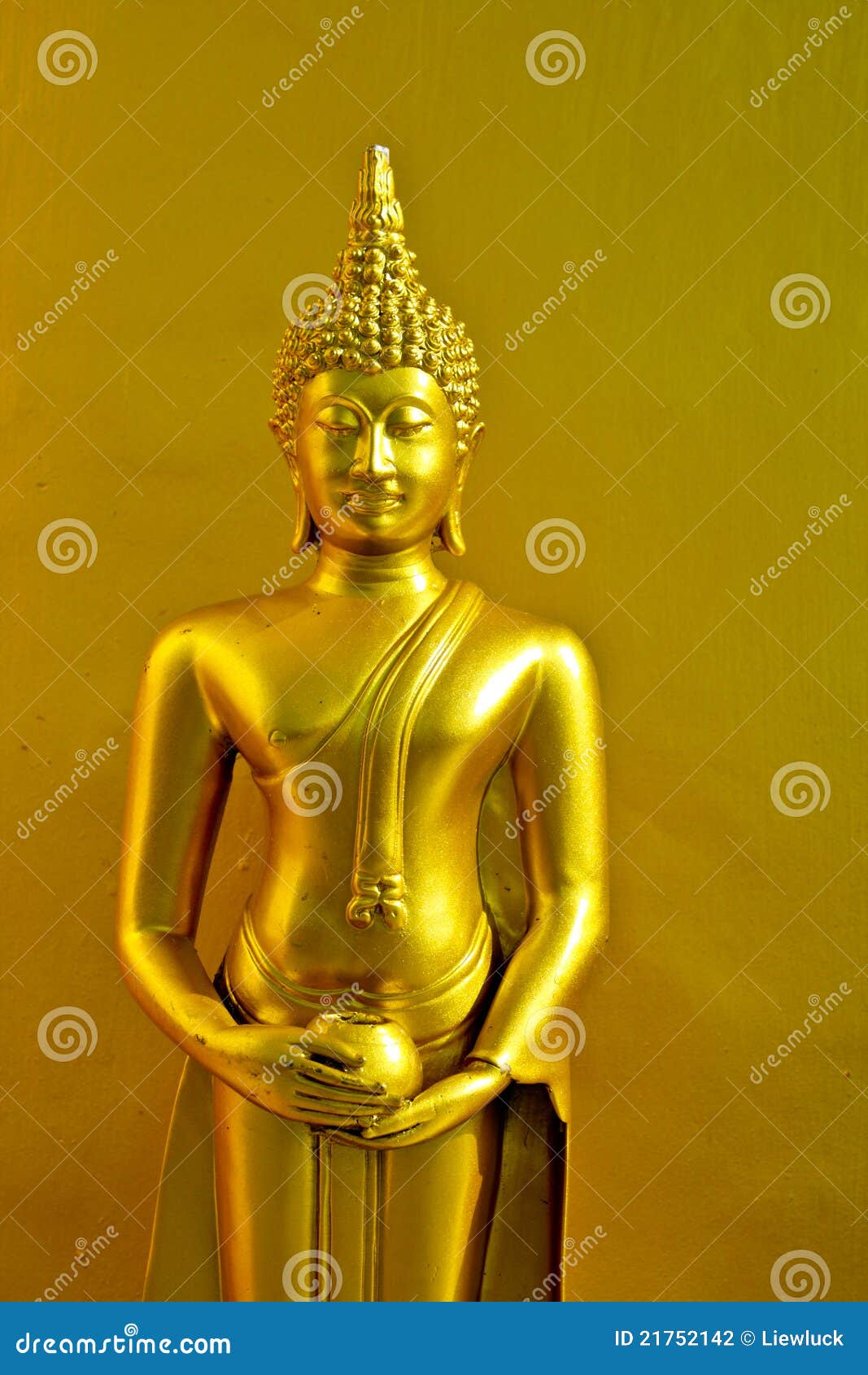 Statue buddha gold stock photo. Image of meditation, religious 21752142