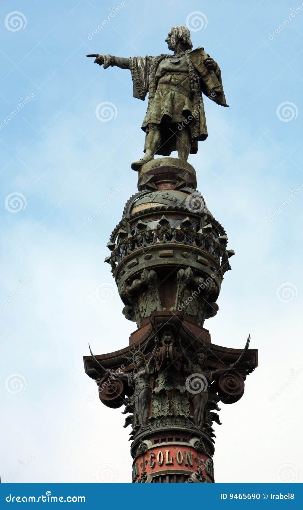 statue of christopher columbus in barcelona
