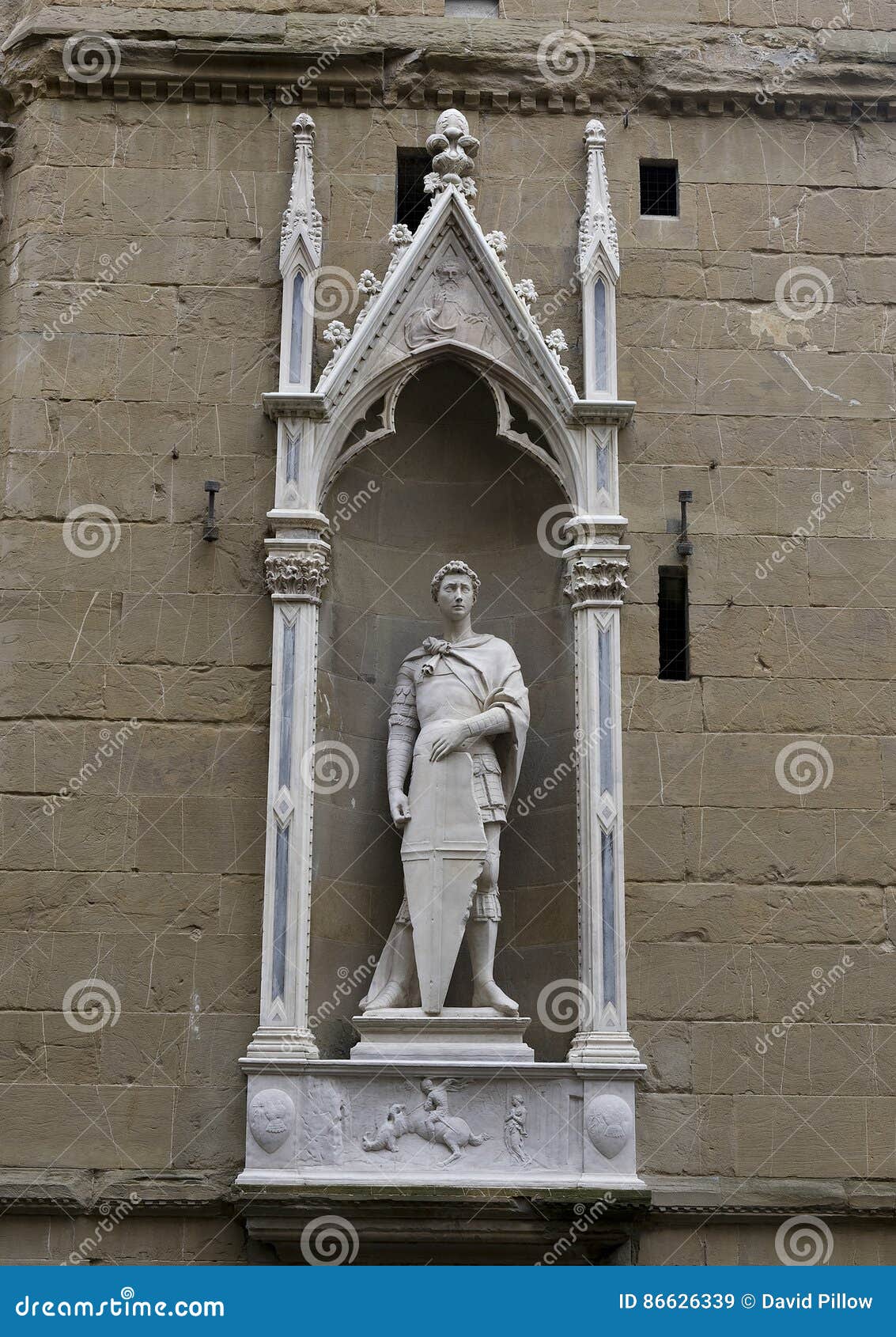 Statue De St Par Donatello Image stock éditorial Image du donatello, marbre 86626339