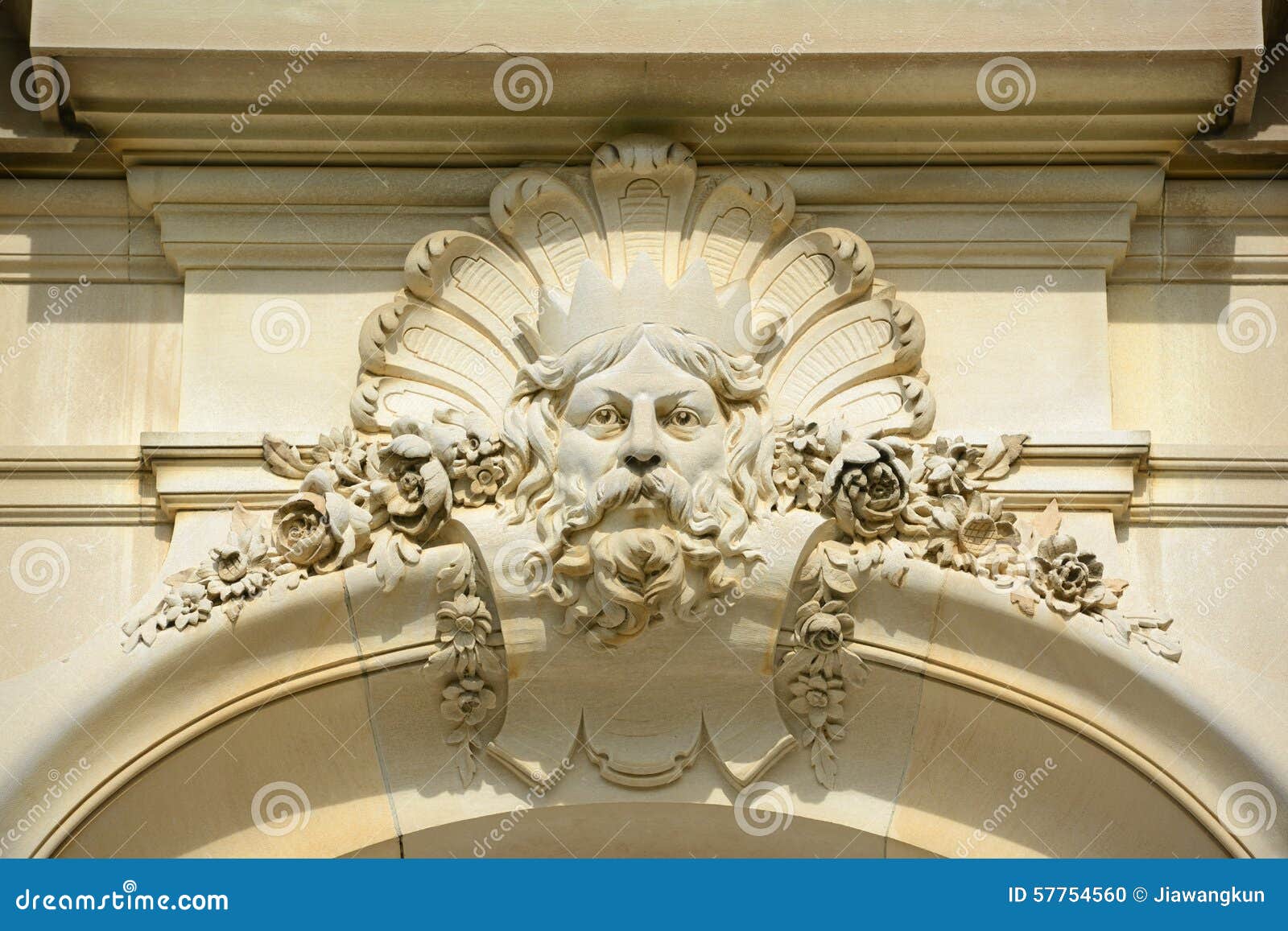 statue at the elms, newport, rhode island, usa