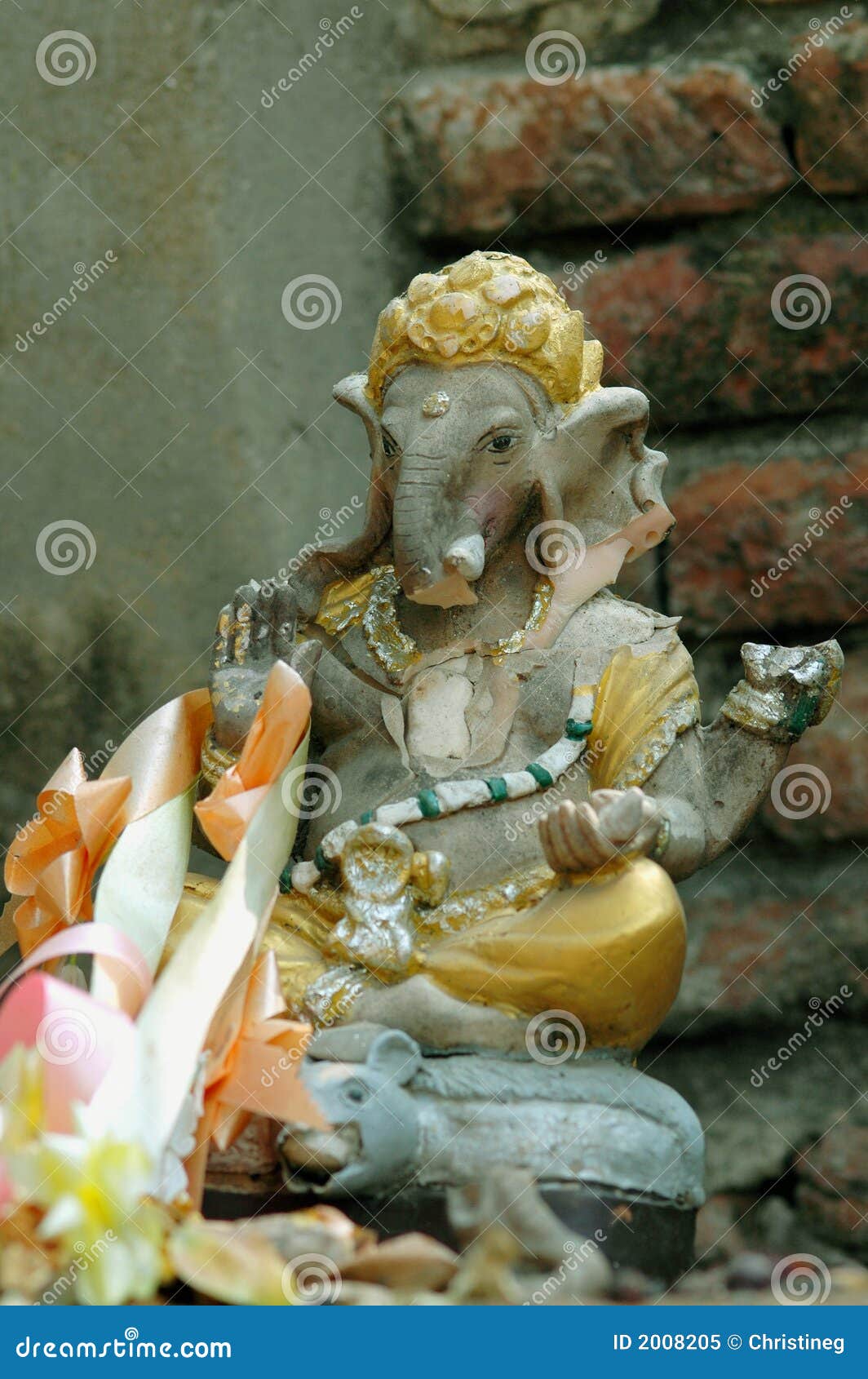 Statue of Ganesh stock image. Image of ganesh, hinduism - 2008205