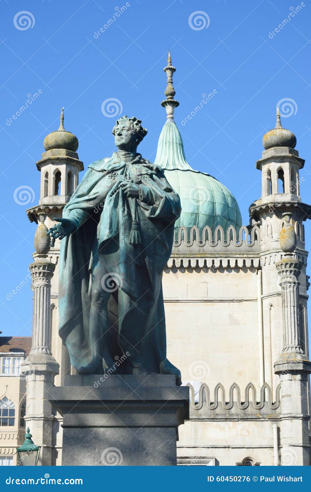 Statue of IV Brighton Stock Photo Image of city, travel 60450276