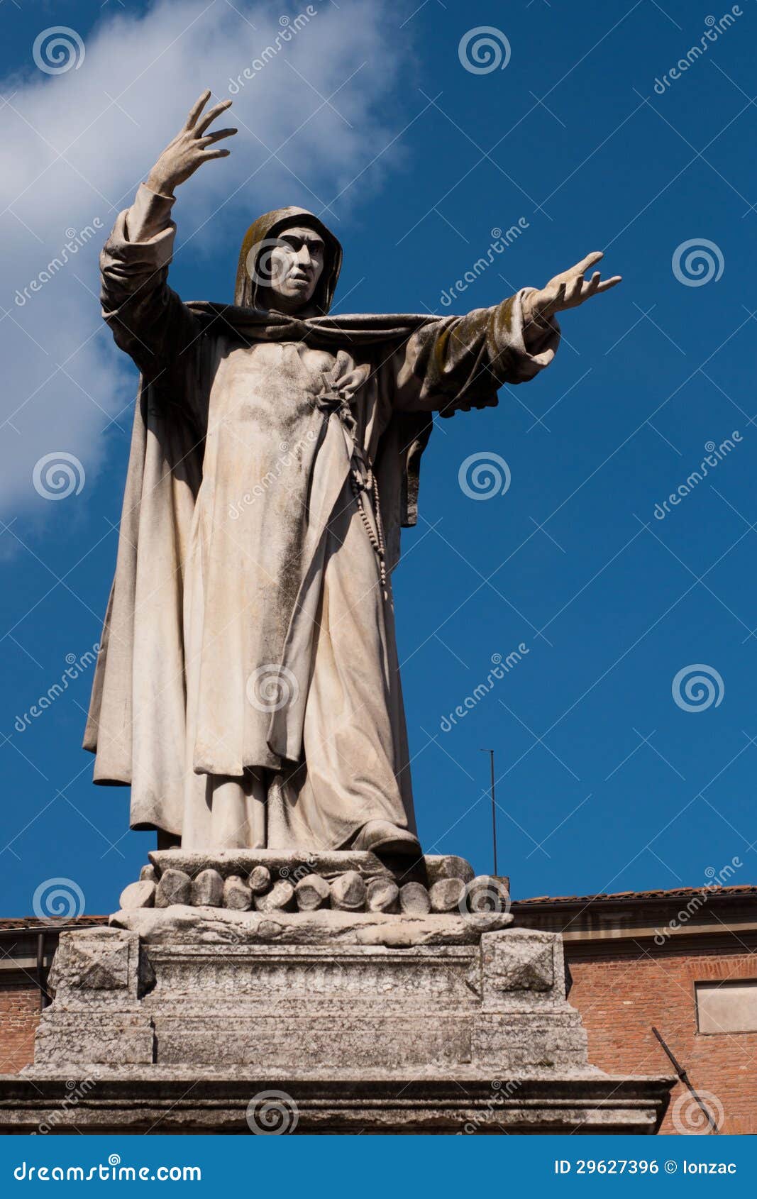 Statue Of Girolamo Savonarola Stock Photo Image Of Prophecy