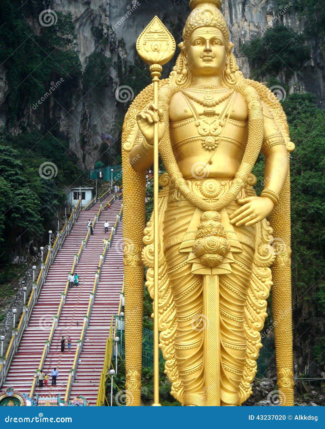 Statue of hindu god stock photo. Image of tourism, murugan - 43237020