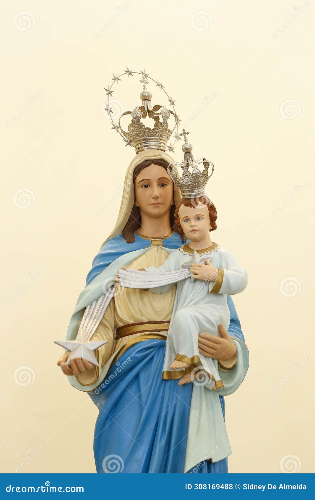 statue of the image of our lady of guia