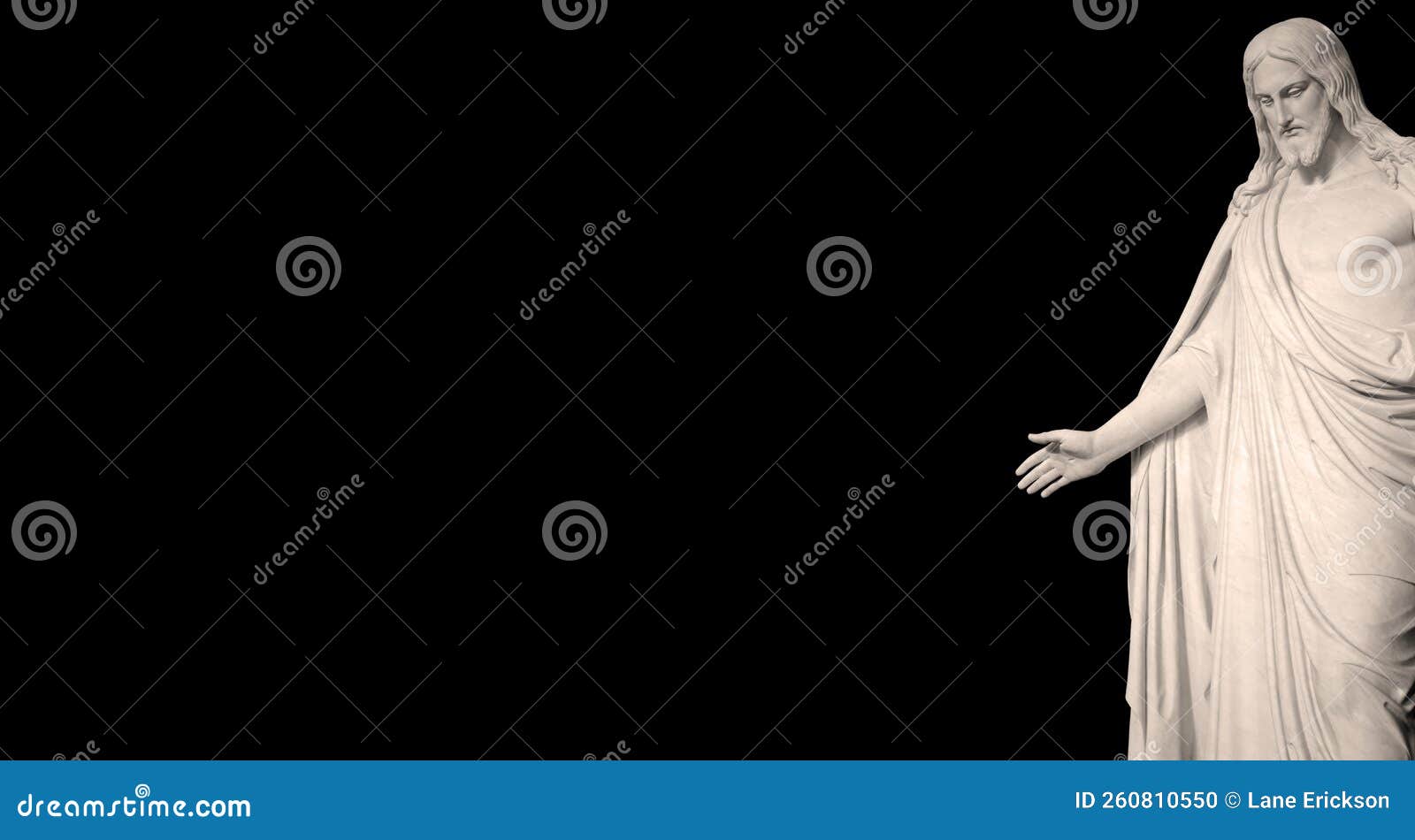 Statue of Jesus Christ stock photo. Image of cross, catholic 260810550