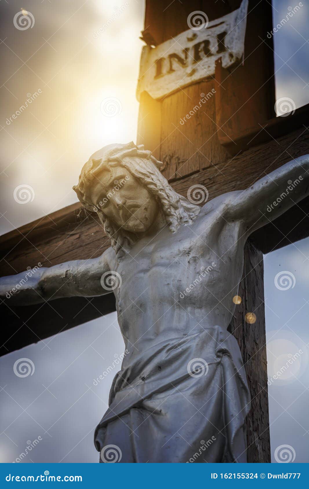 Statue Of Jesus Christ On The Cross Stock Photo Image Of Religion