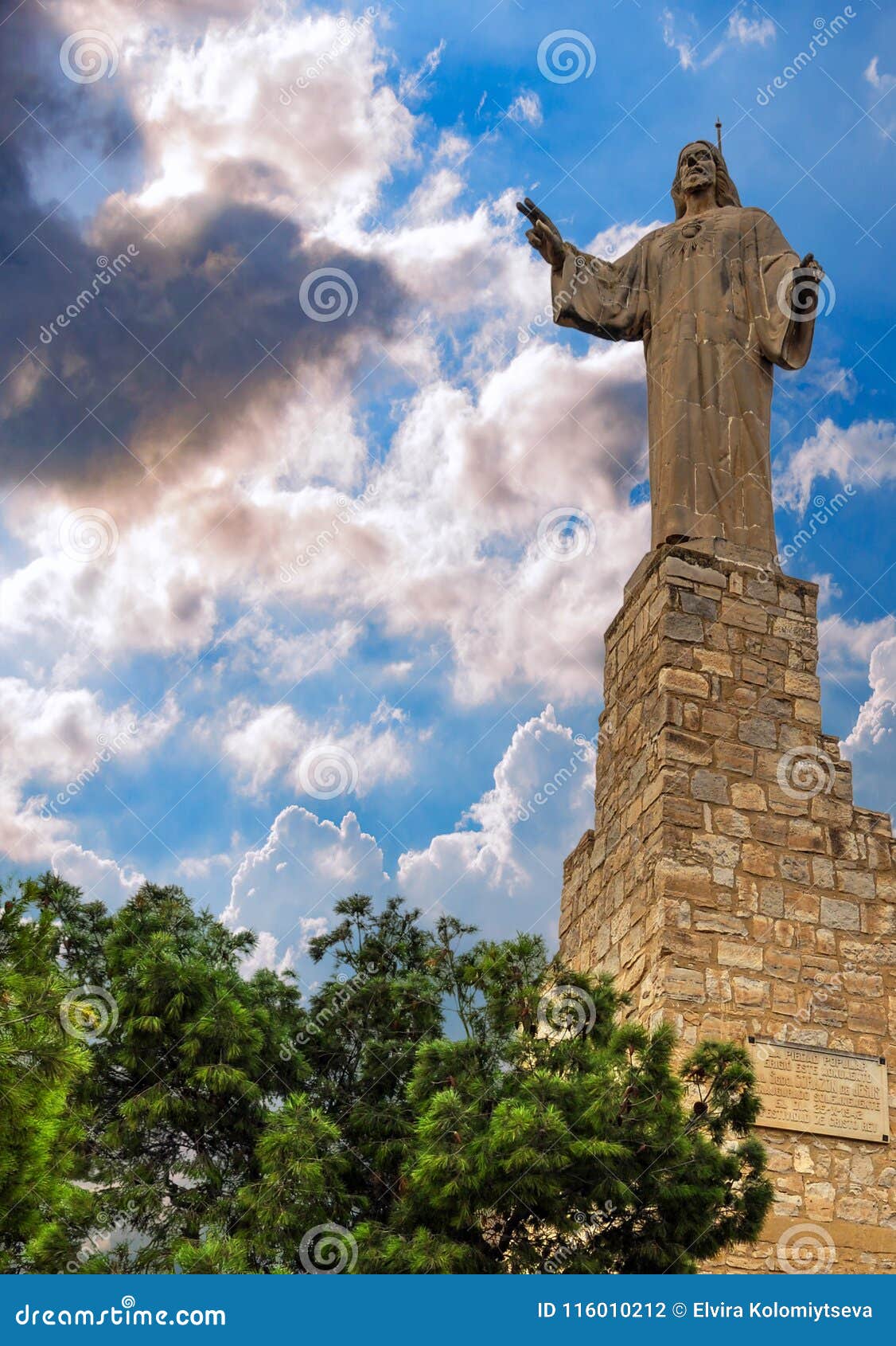 Statue of Jesus Christ in Tudela, Spain Editorial Photography Image of monument, navarre