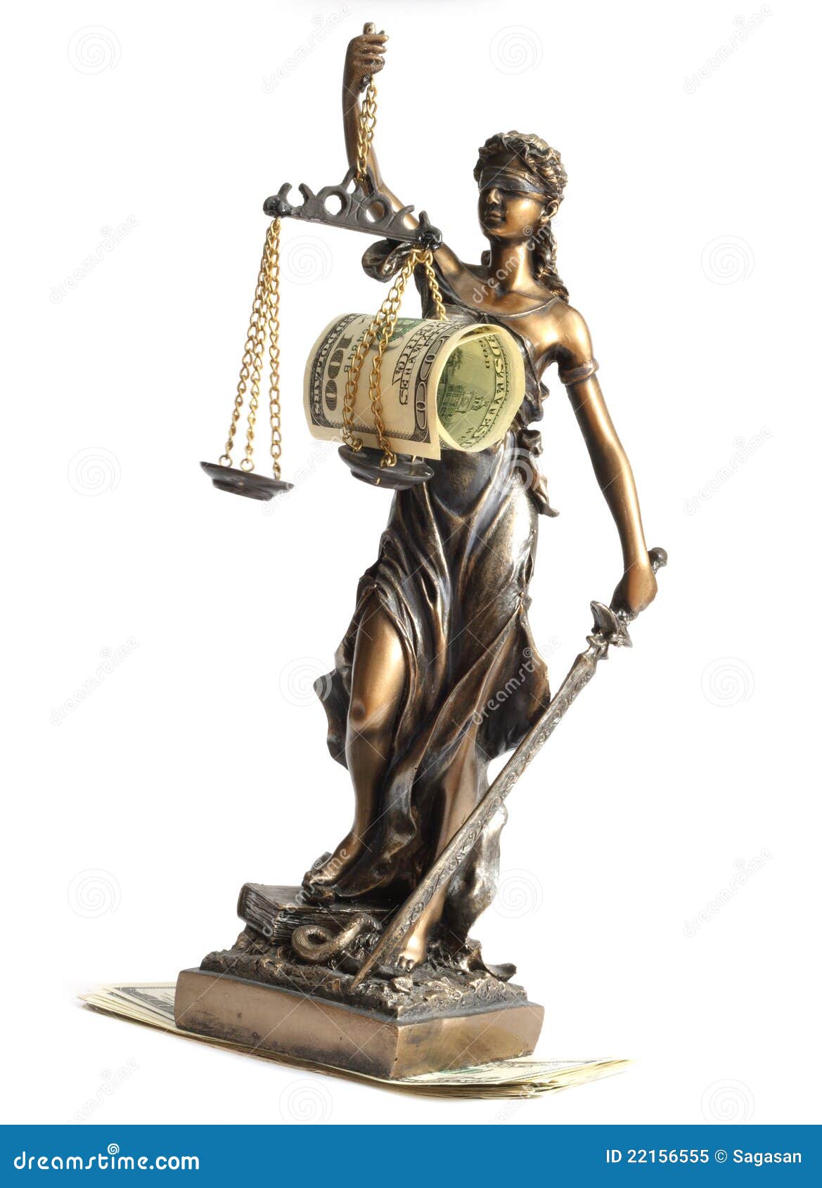 Statue of Justice stock image. Image of innocence, landmark 22156555