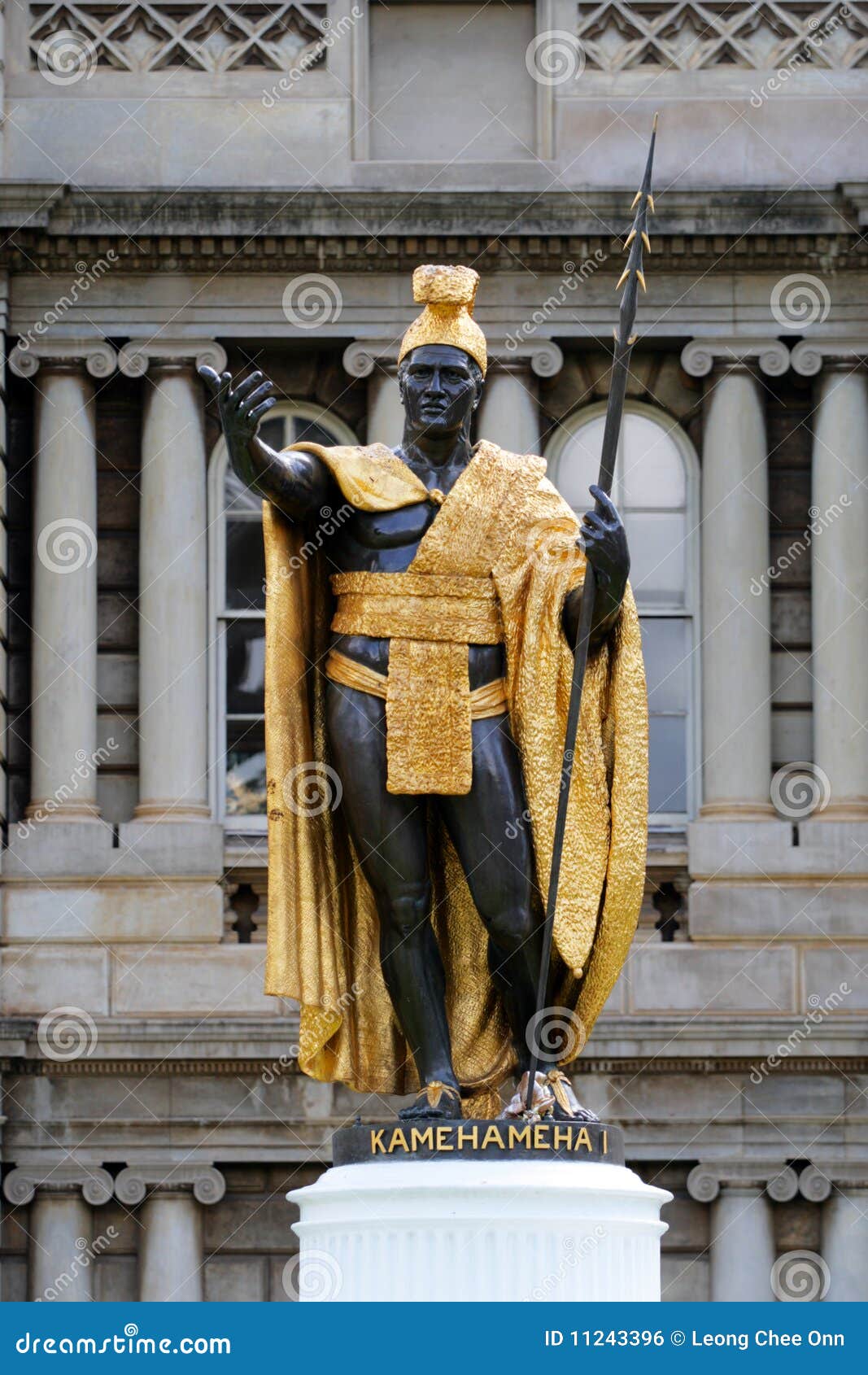 Statue of King Kamehameha, Honolulu, Hawaii Stock Photo Image of