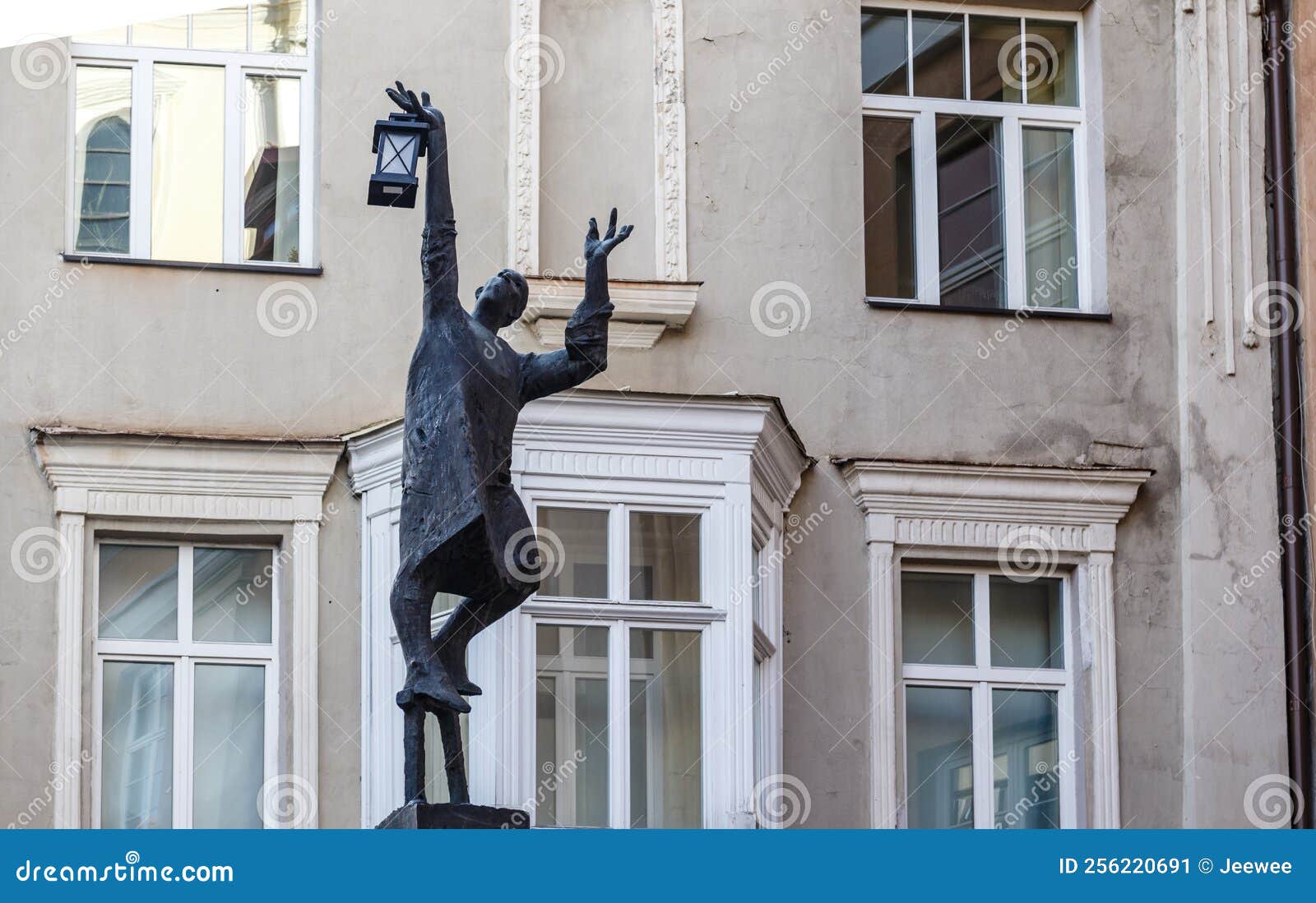 Statue Of Lamplighter Editorial Image CartoonDealer com 52526672