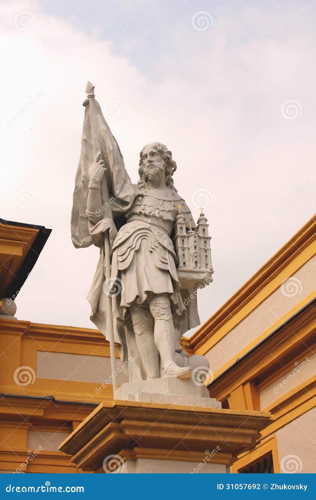Statue of Leopold II stock photo. Image of architectural 31057692