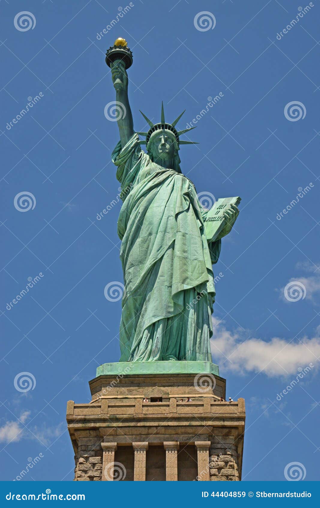 statue of liberty on liberty island