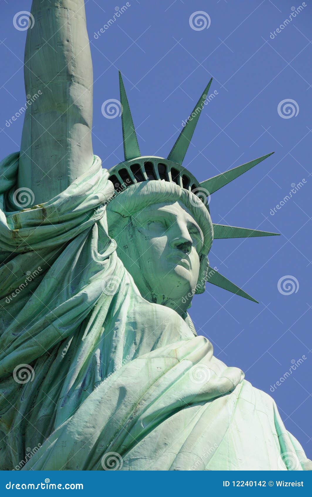 Statue Of Liberty Profile Stock Photography Image 12240142