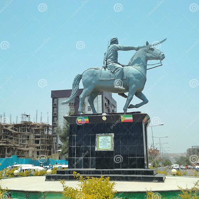 Jigjiga City statue editorial image. Image of seidmohamed 147456570