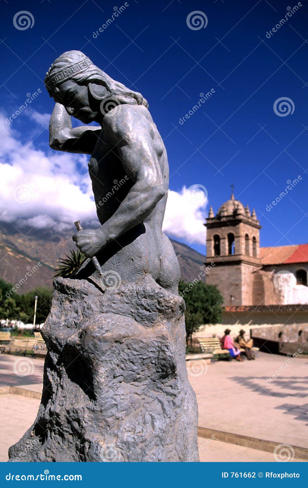 Statue Peru RoyaltyFree Stock Image 761590