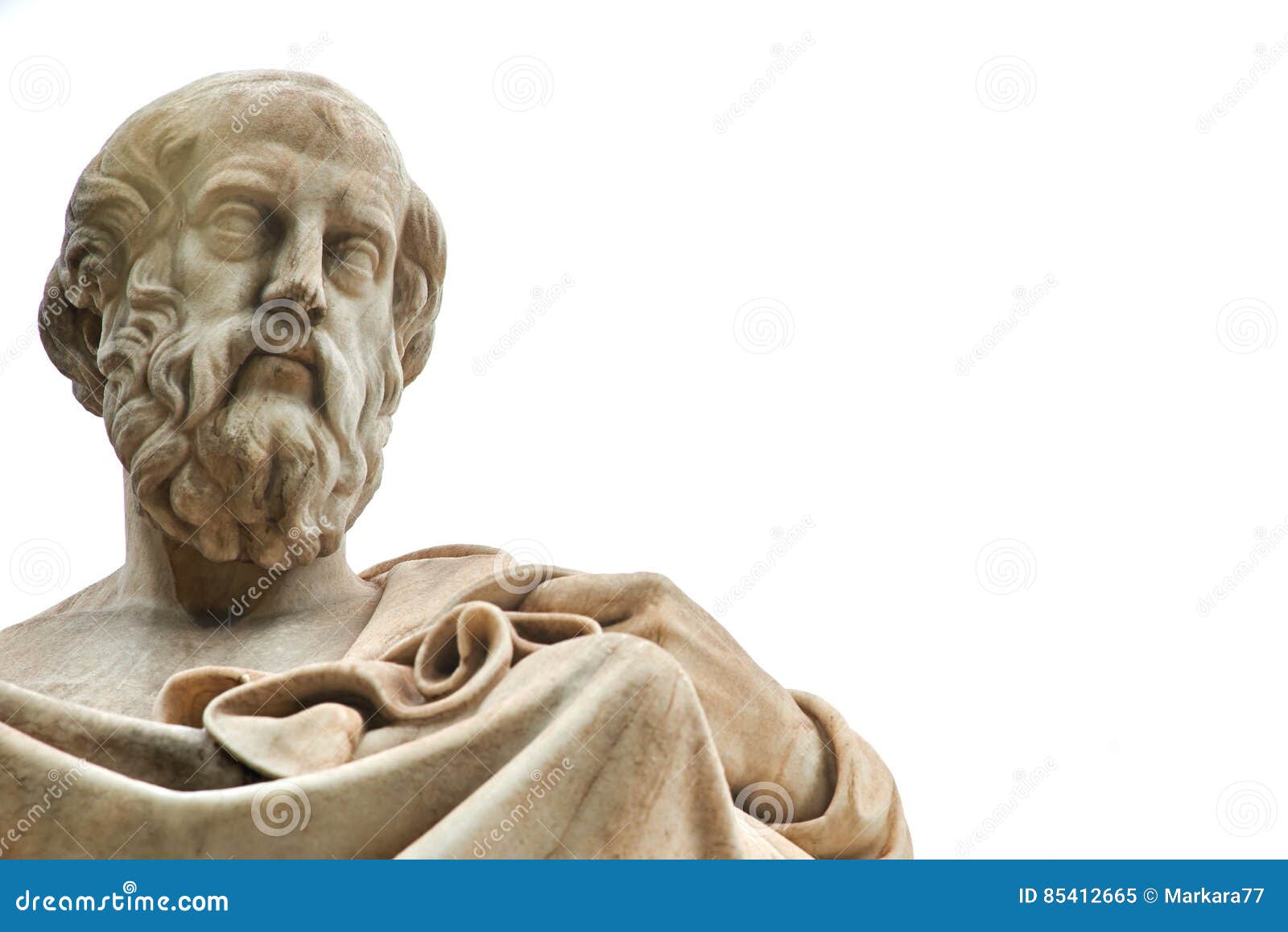 statue of plato in athens.
