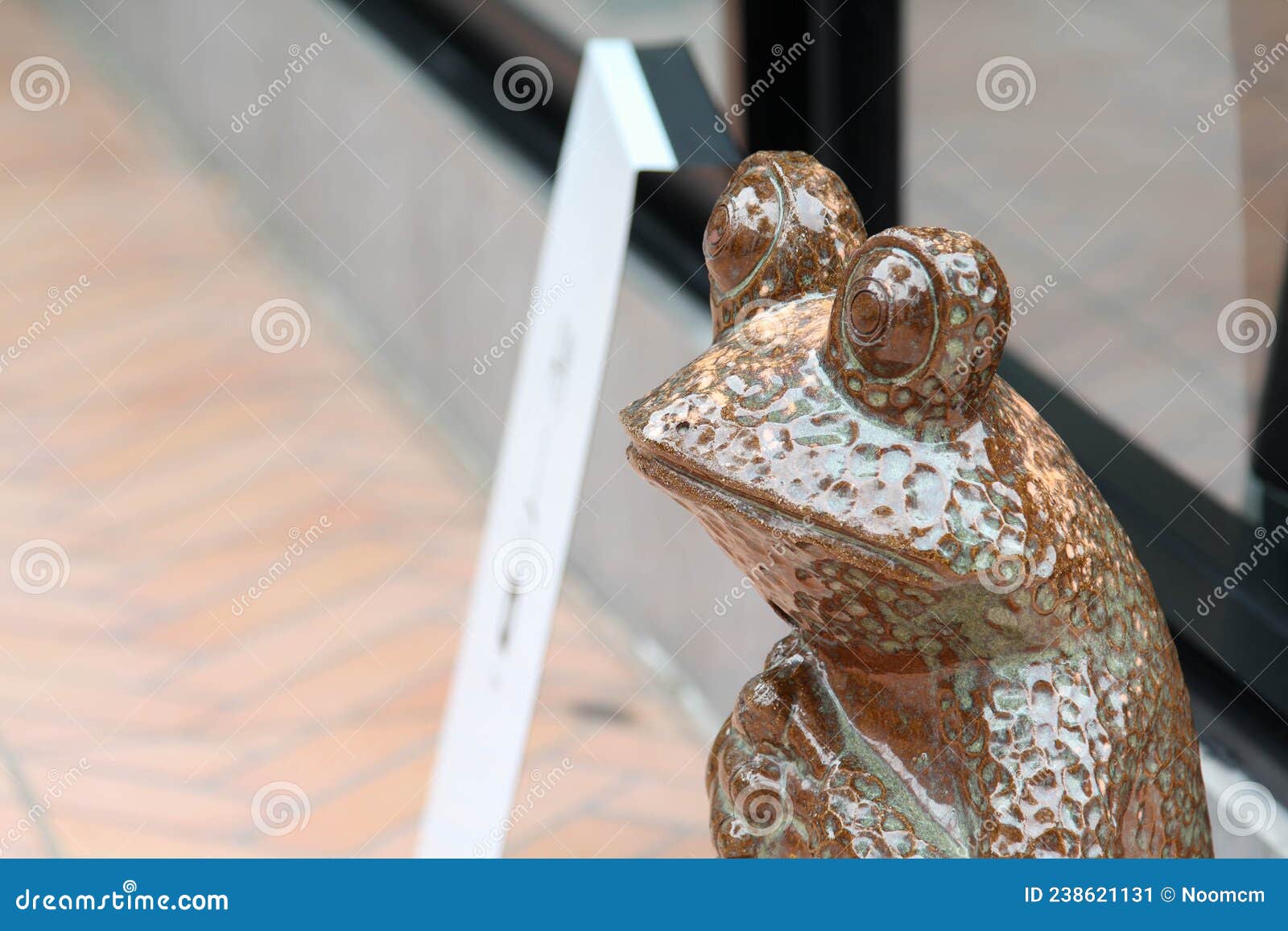 A statue on a podium stock image. Image of concrete 238621131