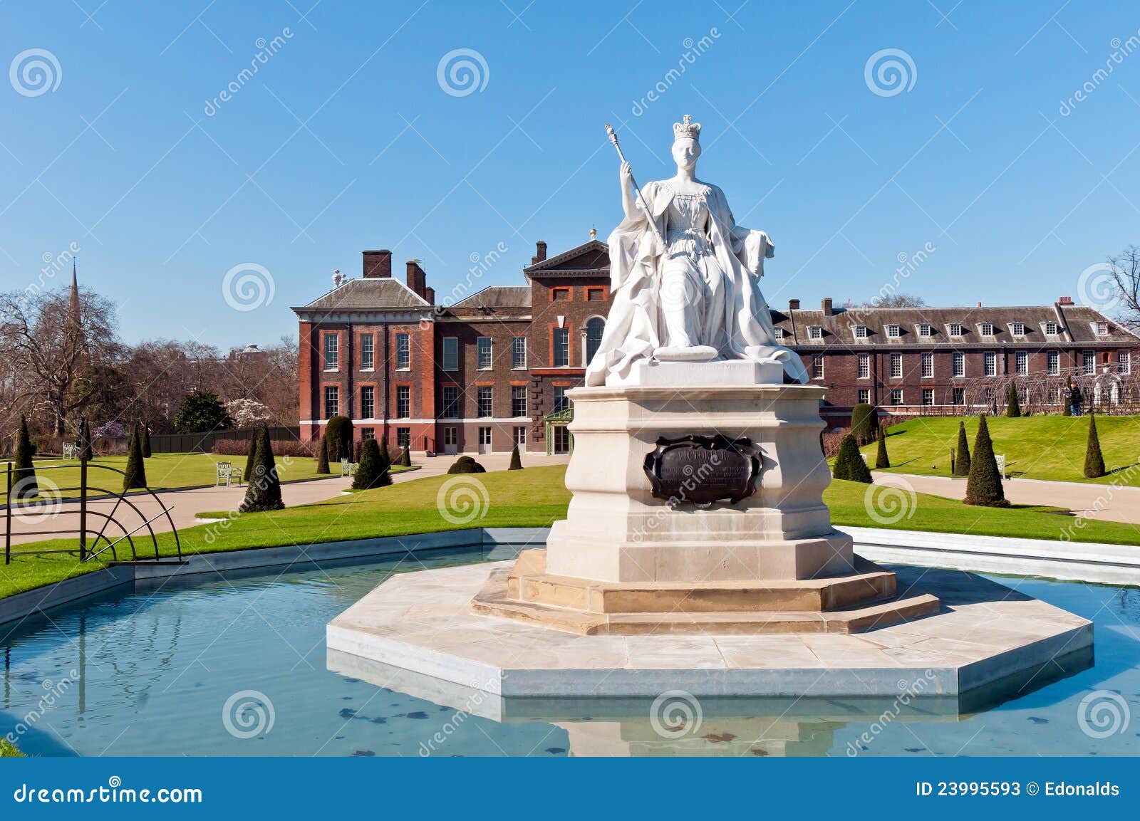 A Statue Of Queen Victoria In Kings Park And Botanical Gardens In Perth RoyaltyFree Stock Photo