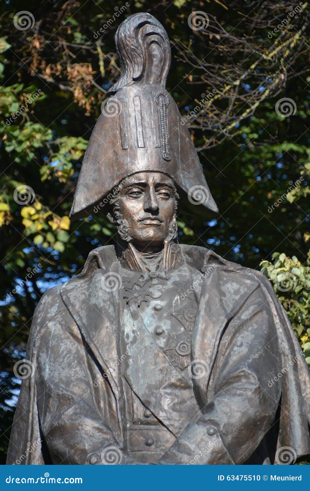 Statue of Russian Field Marshal Michael Barclay De Tolly Editorial ...