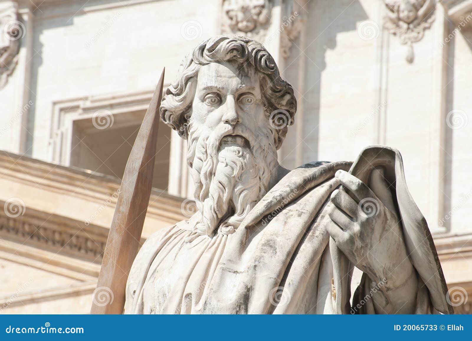 Statue of St.Peter Outside the Vatican Stock Image Image of christianity, fronton 20065733