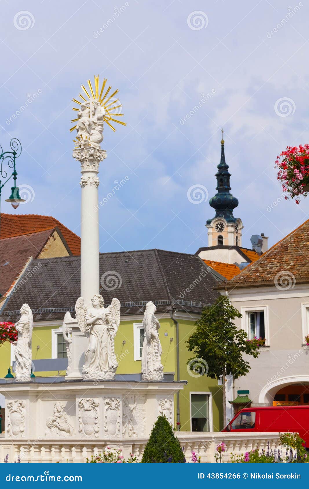 statue at tulln austria