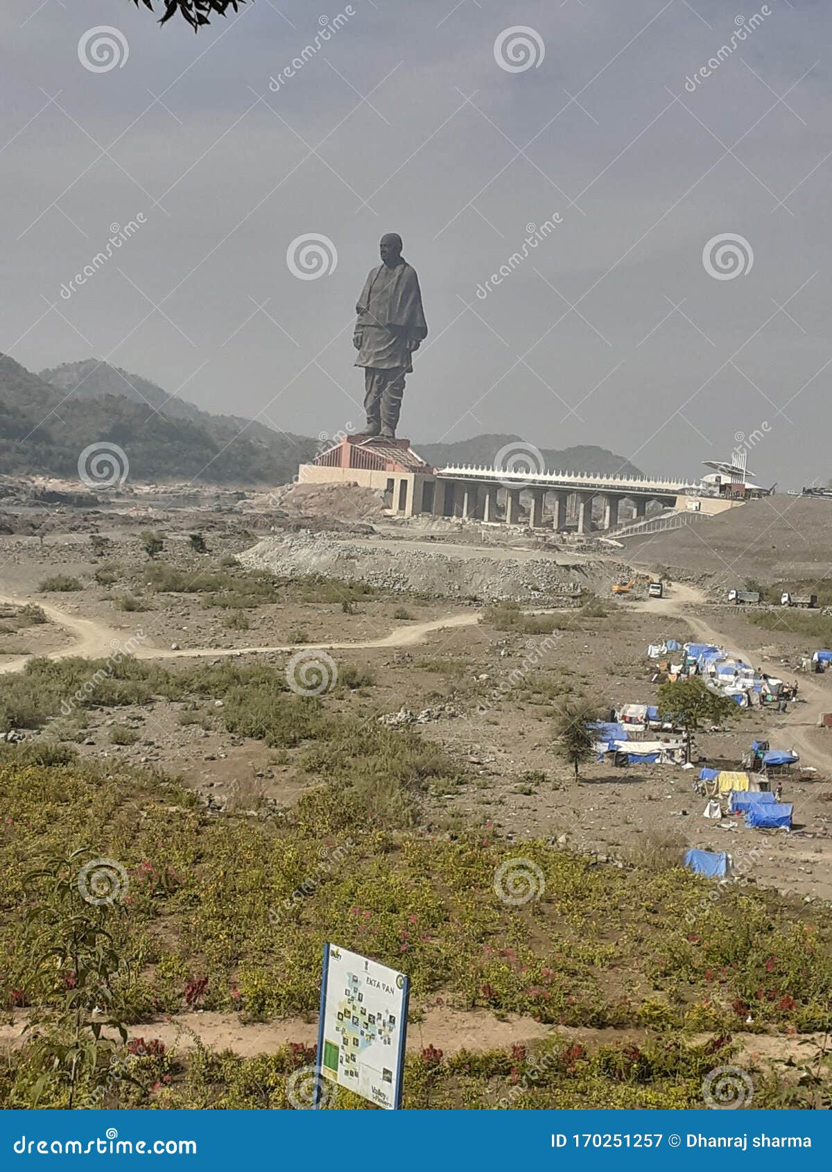 Statue Of Unity World Highest Statue Of India In Gujarat Editorial