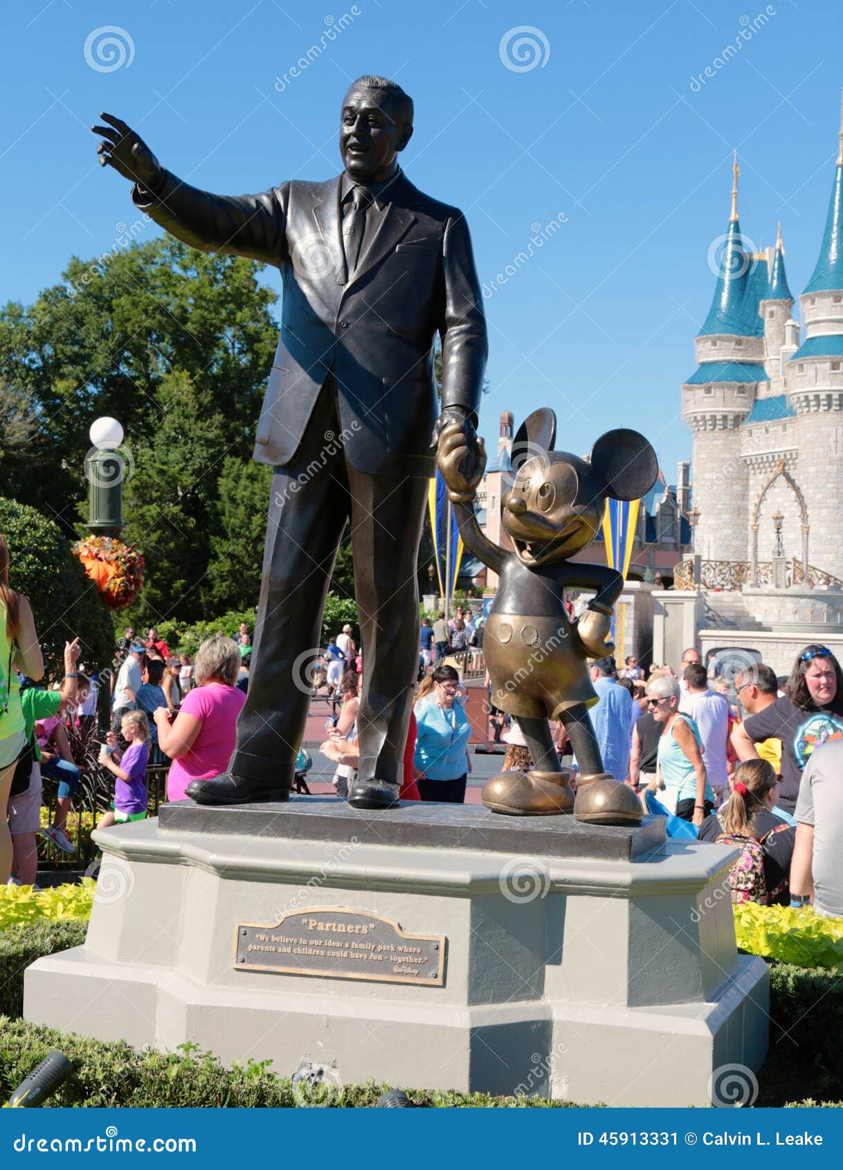 Walt Disney At The Magic Kingdom Editorial Photo Image Of Mouse Kingdom