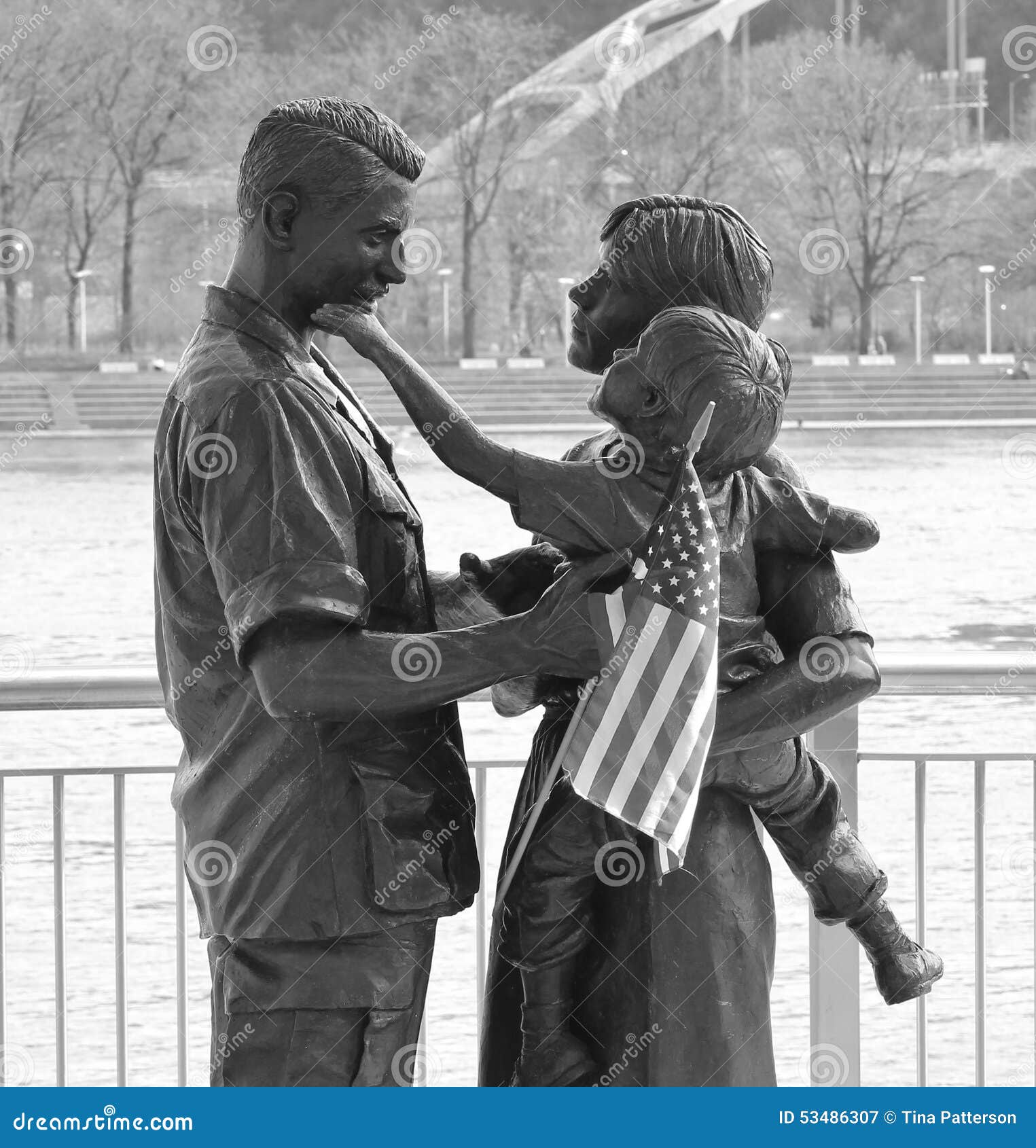 Statues Pittsburgh, Pennsylvania Stock Image Image of travel
