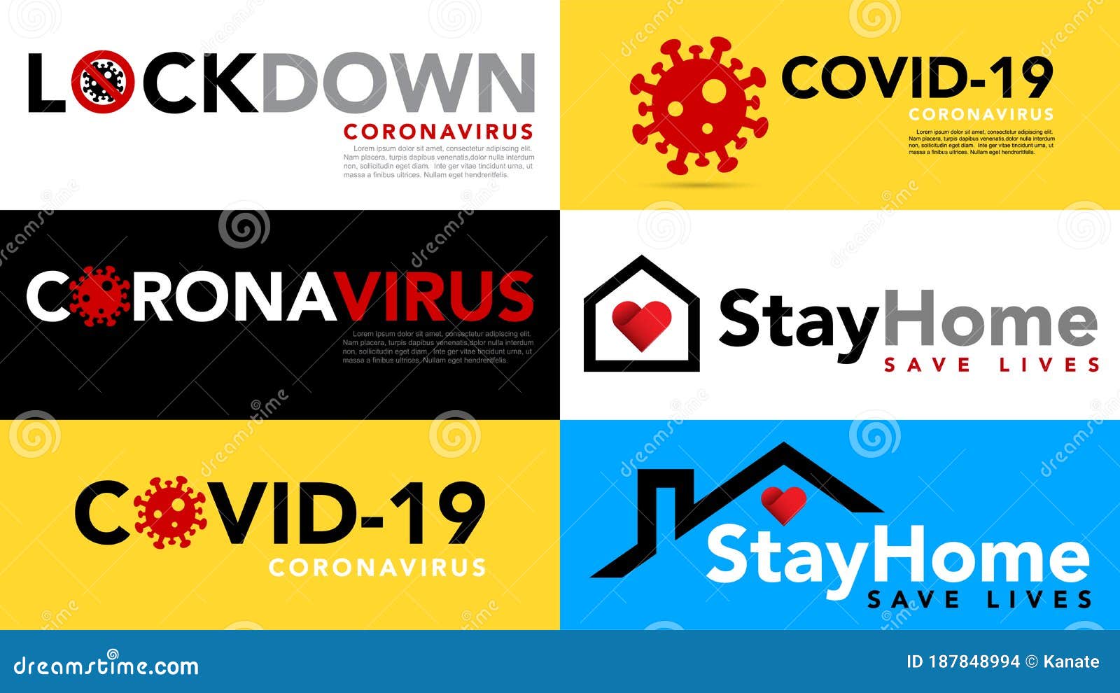 stay at home. coronavirus covid-19, quarantine motivational phrase