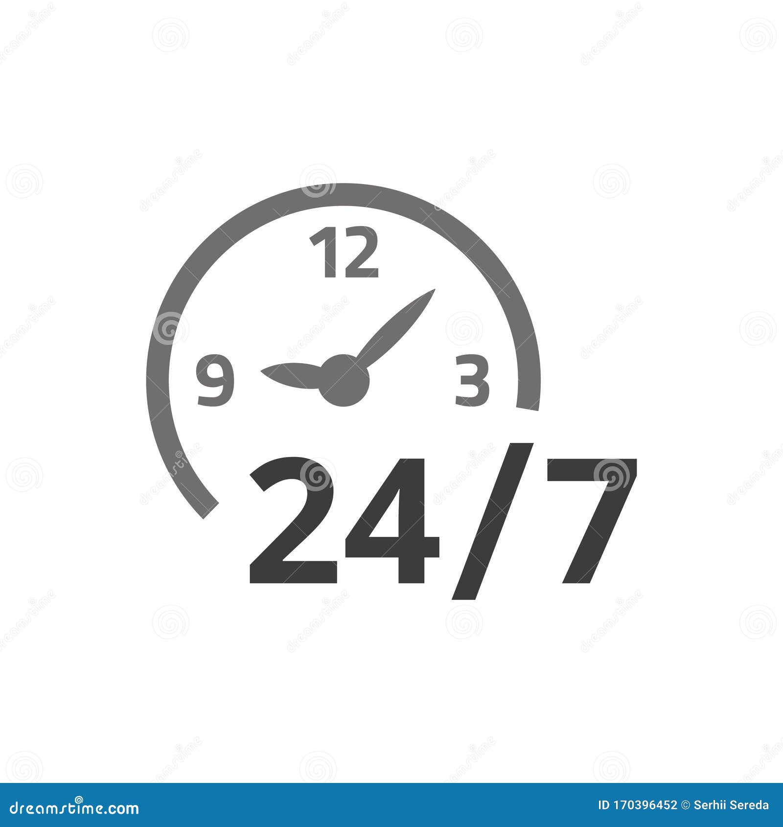 steady available services icon on white background