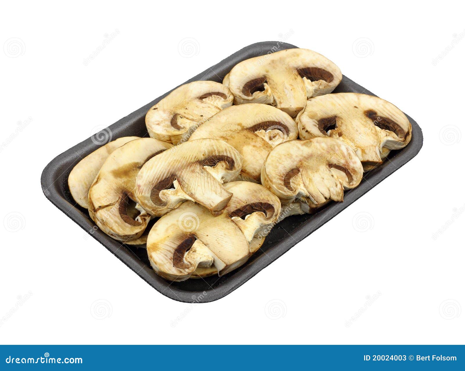 Steak cut mushrooms stock image. Image of black, healthy 20024003