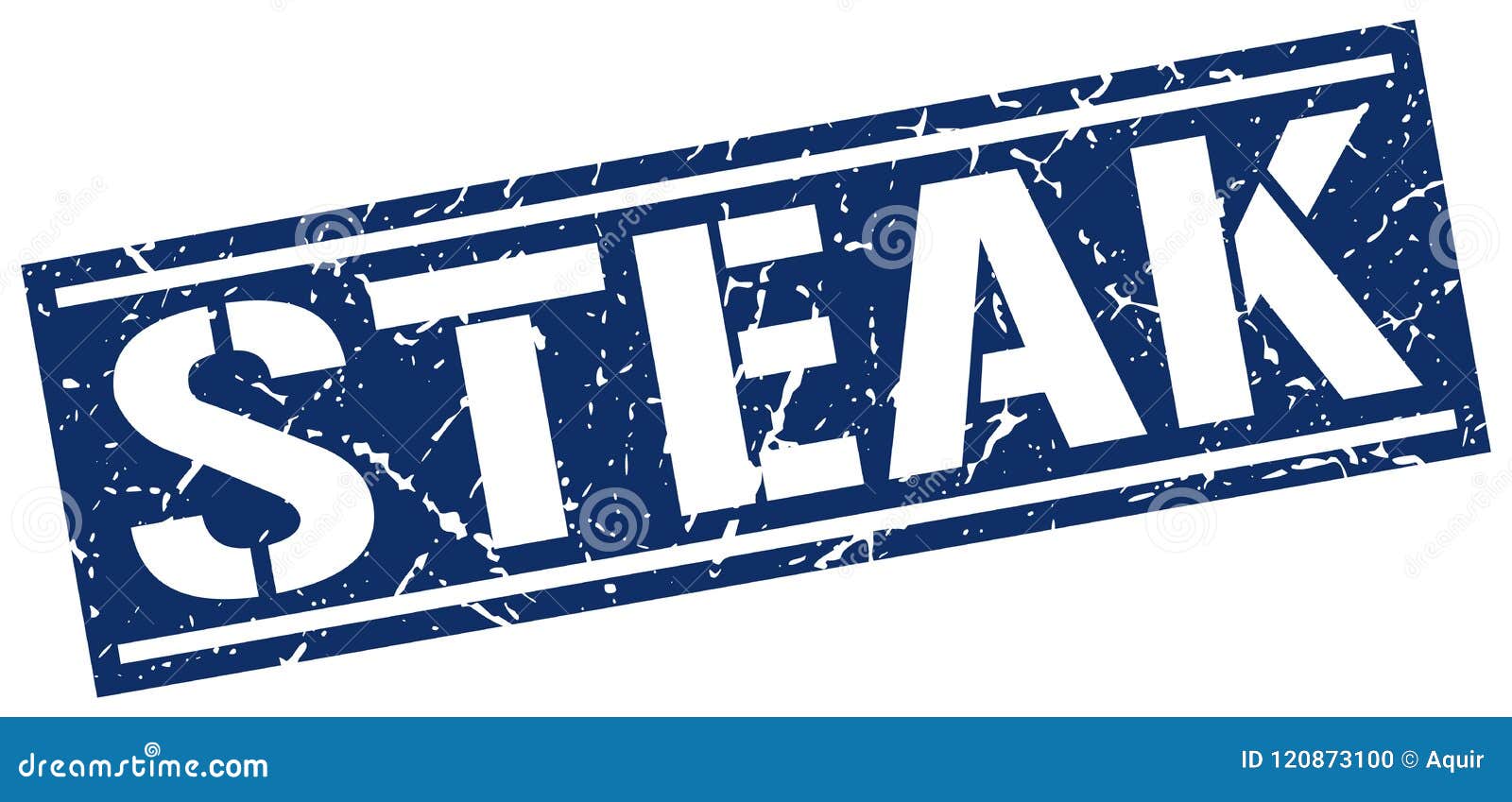 Steak stamp stock vector. Illustration of vector, background 120873100